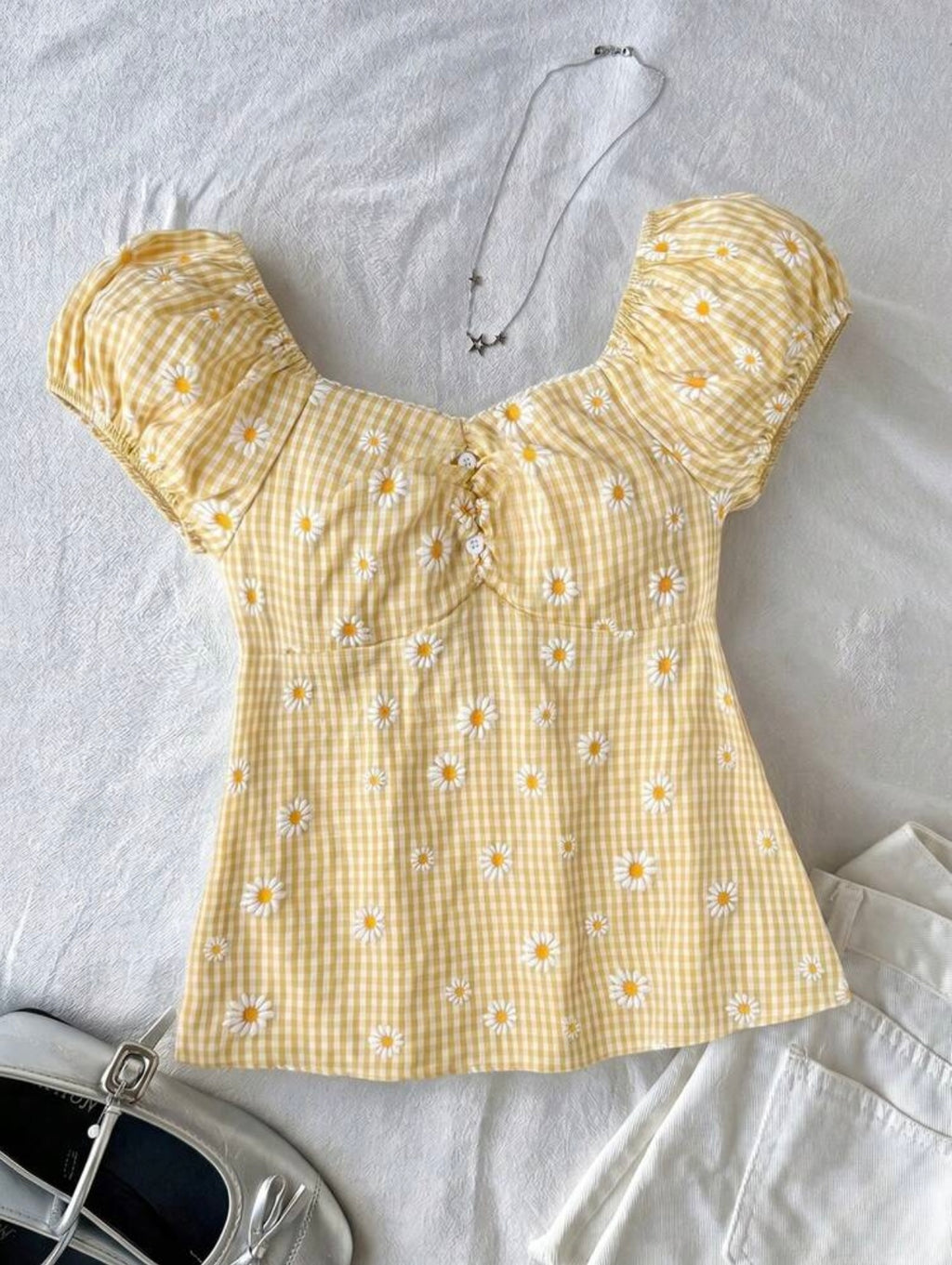Short sleeve blouse