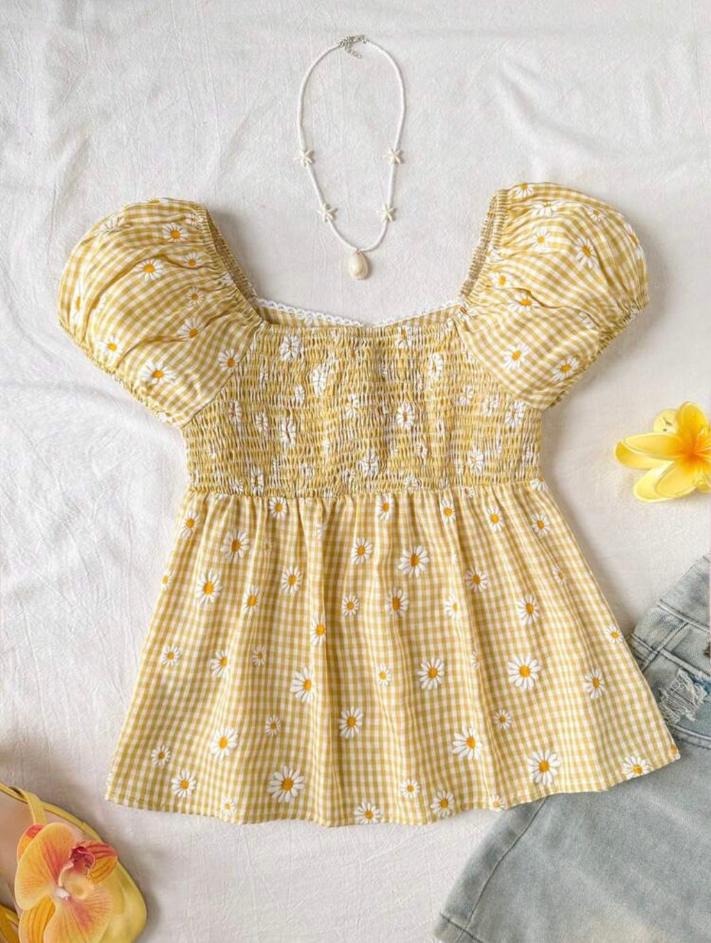 Short sleeve blouse