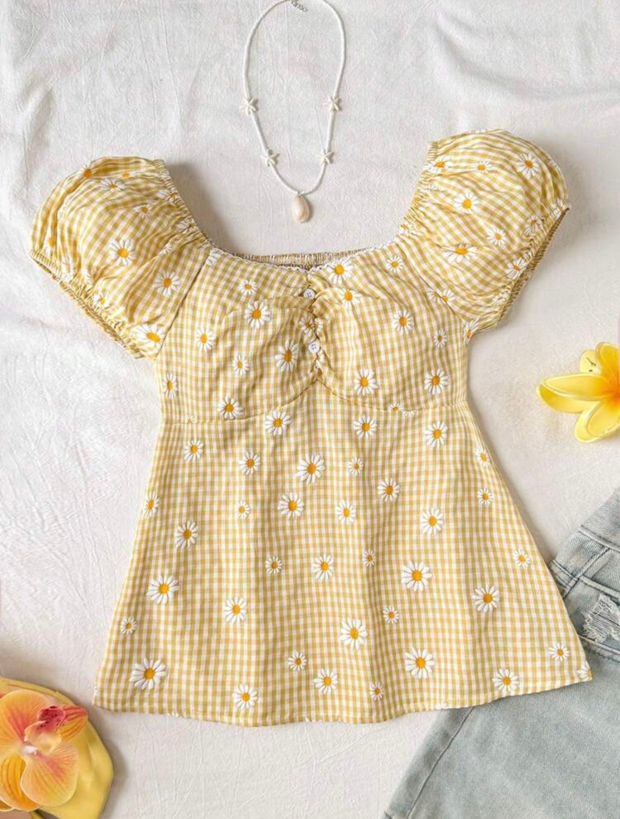 Short sleeve blouse