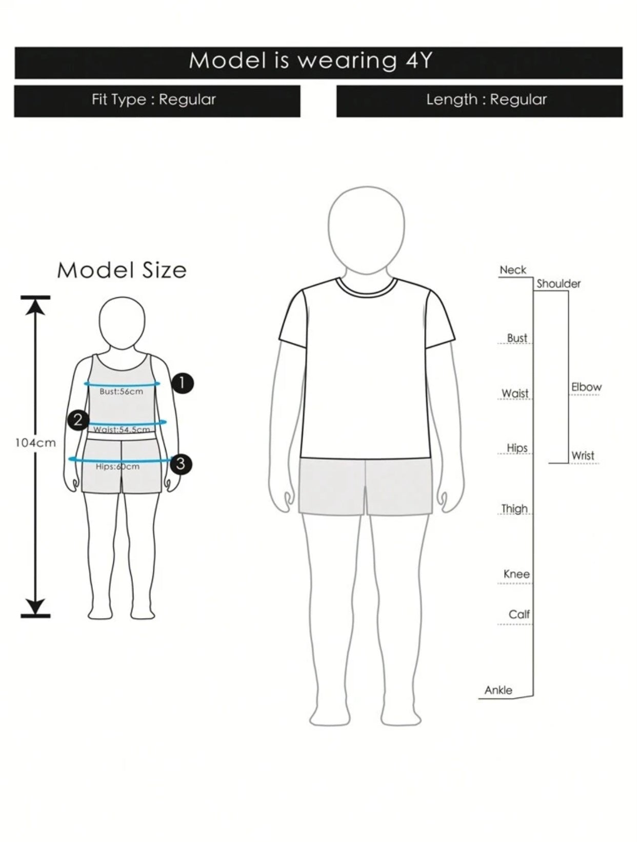 Short sleeve t-shirt set