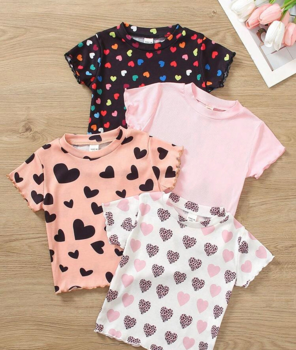 Short sleeve t-shirt set