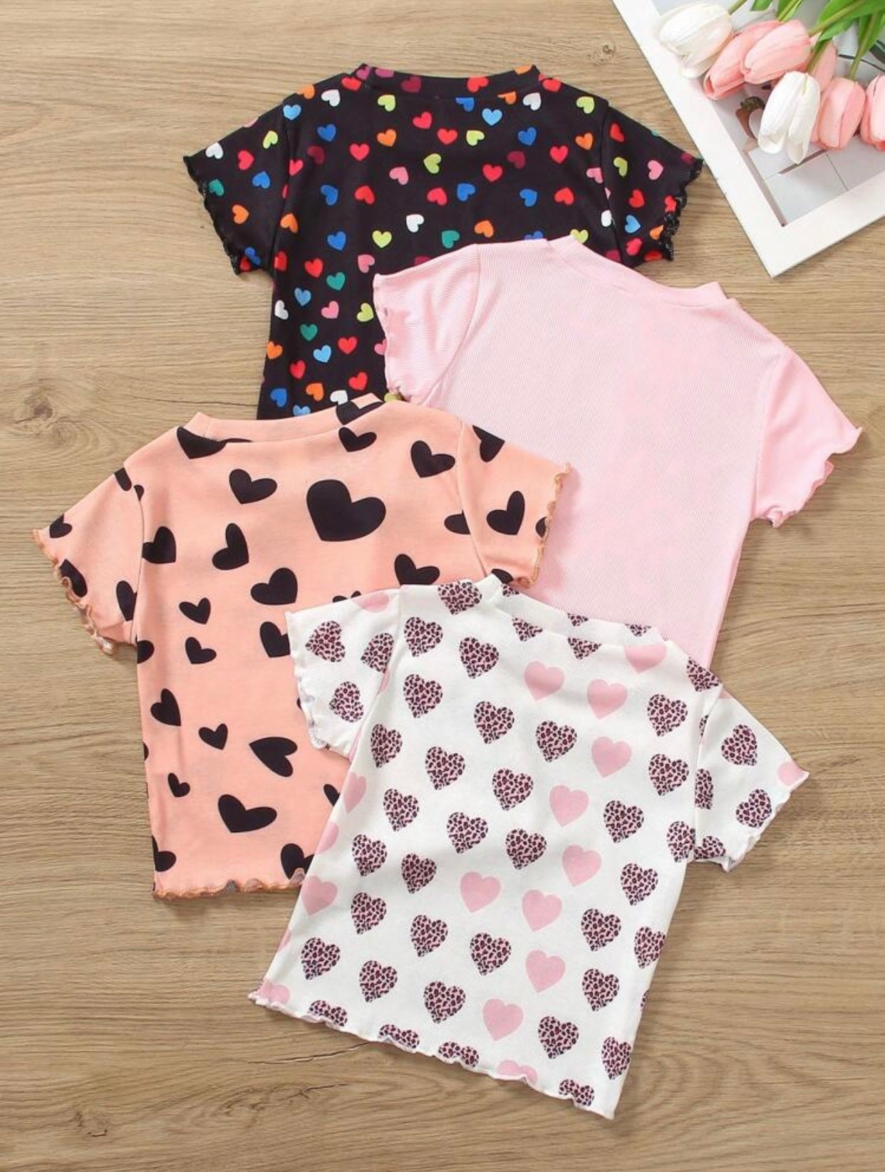 Short sleeve t-shirt set