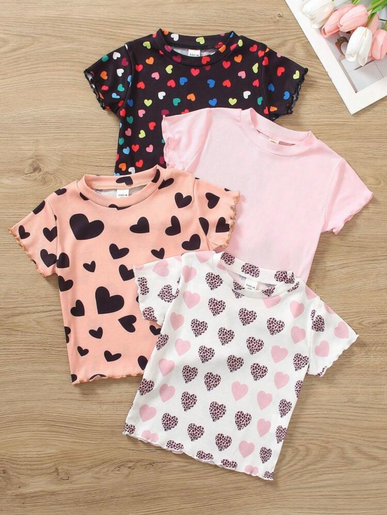 Short sleeve t-shirt set
