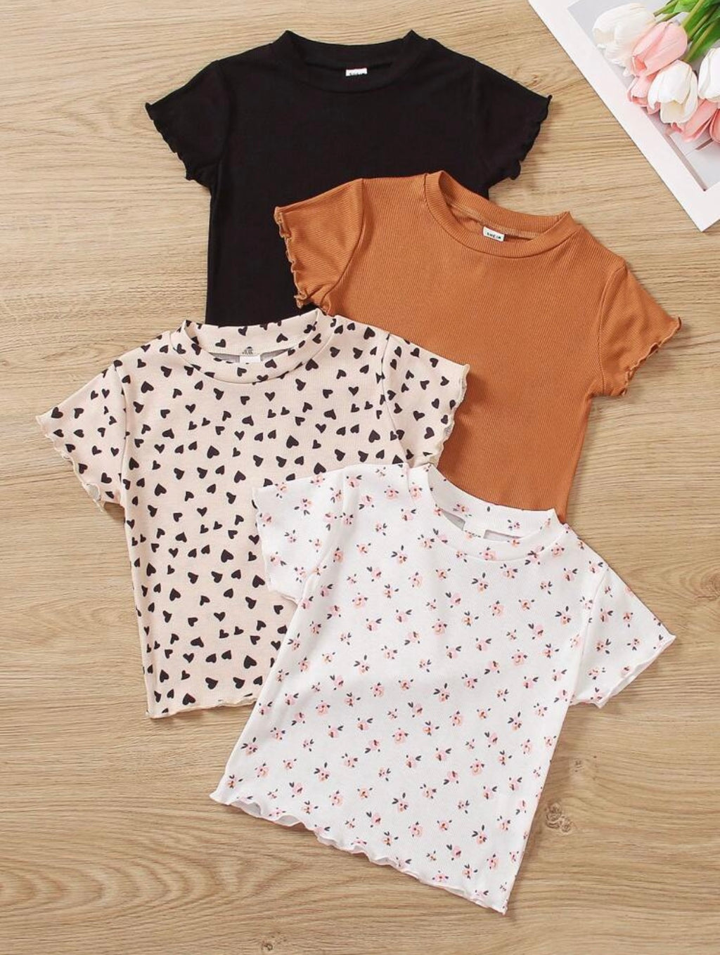 Short sleeve t-shirt set