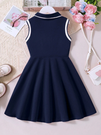 Polo Collar Dress